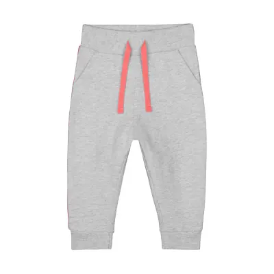 mothercare grey marl side-stripe joggers VC289