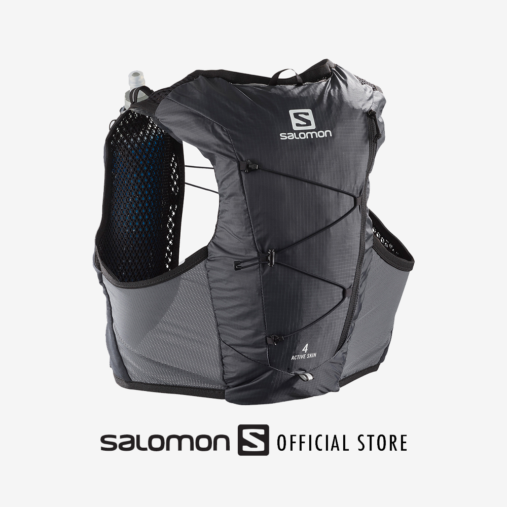 SALOMON ACTIVE SKIN 4 SET (SIZE L) กระเป๋าใส่น้ำ กระเป๋าวิ่ง วิ่งเทรล 4 ลิตร