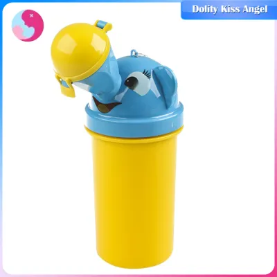 Dolity Kids Baby Portable Urinal Potty Emergency Camping Car Travel Toilet Pee Bott