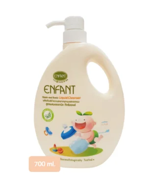 Enfant อองฟองต์น้ำยาล้างจุกนมและขวดนมสูตร Organic Tea Tree Oil 700 ml.