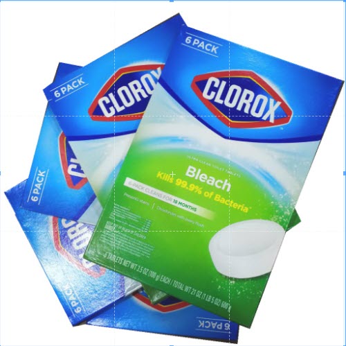 [ รอlotใหม่ 1กล่องมี6 เม็ด เม็ดสวย] Clorox Automatic Toilet Bowl ...