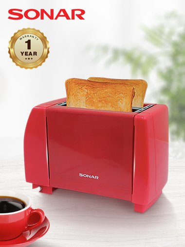 SONAR เครื่องปิ้งขนมปัง ปรับระดับความร้อนได้ 7 ระดับ รับประกัน 1 ปีจากบริษัทผู้ผลิต