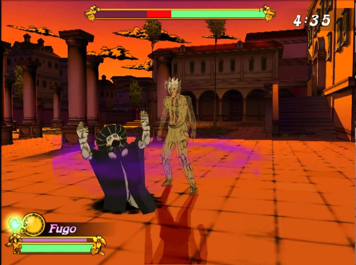 แผ่นเกมส์ Ps2 Jojo no Kimyou na Bouken: Ougon no Kaze