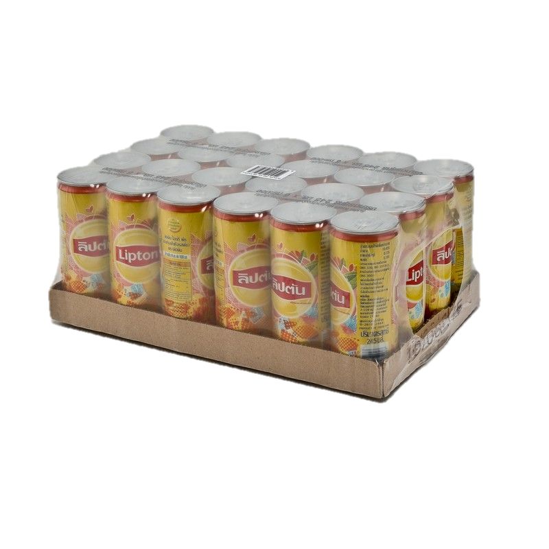 ลิปตัน พีชไอซ์ที 245 มล. (24 กระป๋อง)/Lipton Peach Ice Tea 245 ml (24 cans)