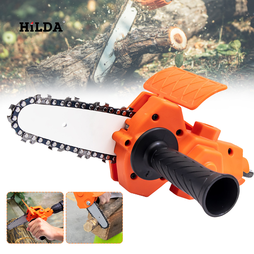 HILDA Chainsaw Electric เจาะ Modified To Electric Chainsaw Tool