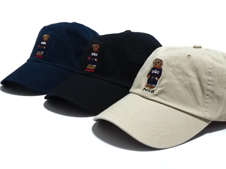 polo teddy bear cap