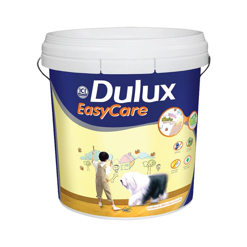 DULUX สีน้ำทาภายใน ชนิดเนียน รุ่น ดูลักซ์ อีซี่แคร์ ขนาด 3 ลิตร เบส A