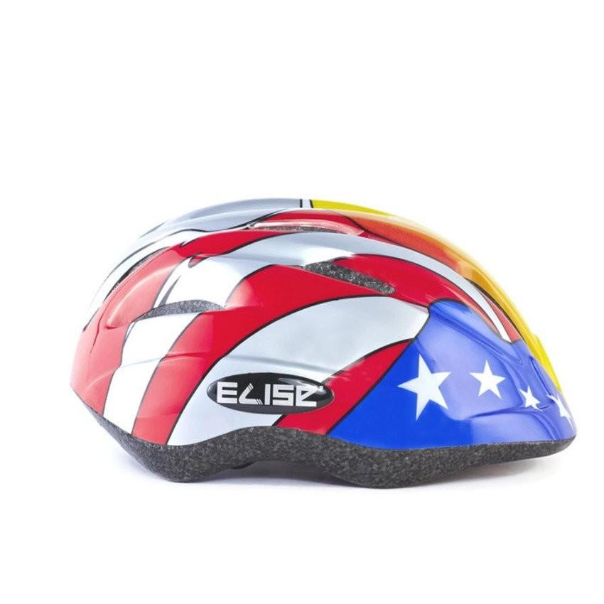 หมวกกันน็อคเด็ก Elise Bike Helmet for Kid- ลายดาว น้ำเงิน หมวกกันน็อค หมวกกันน็อคเด็ก หมวกกันน็อคผู้ใหญ่ หมวกกันน็อค 3 กระดุม หมวกกันน็อคเต็มใบ  หมวกกันน็อคครึ่งใบ ของแท้