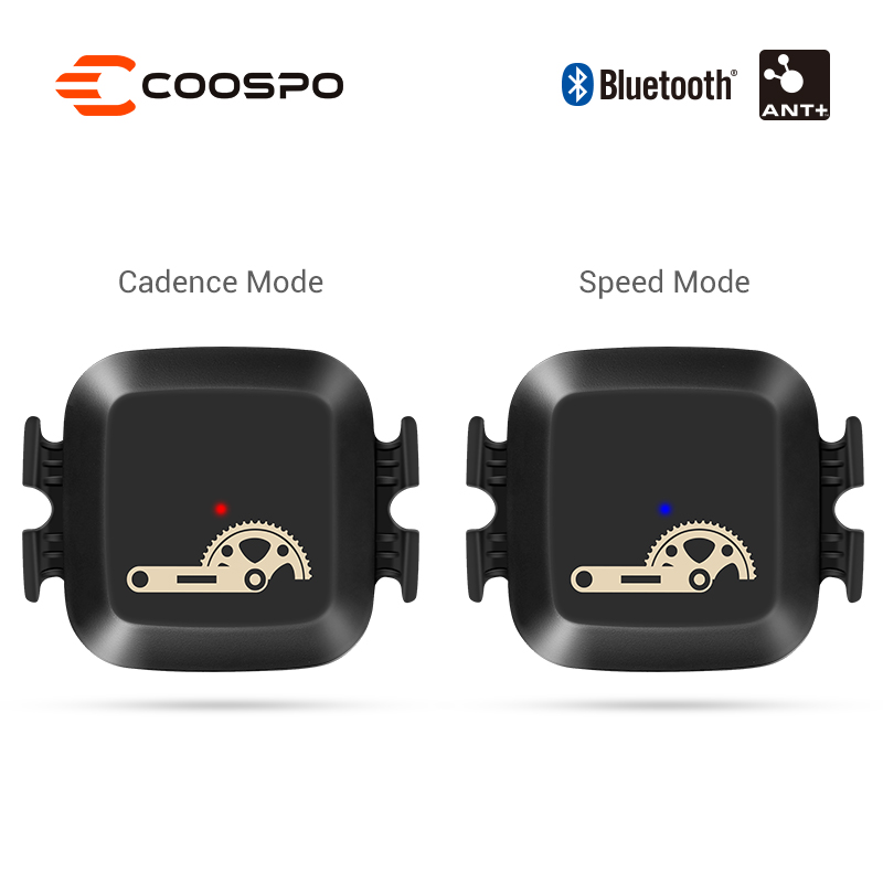 CooSpoตัววัดความเร็วรอบปั่นเซนเซอร์ความเร็วเซนเซอร์อาร์พีเอ็มBluetooth 4.0 ANT + จักรยานบนถนนMtb SensorสำหรับWahoo Garminจักรยานคอมพิวเตอร์