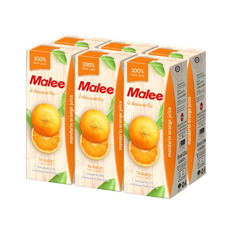 Malee มาลี น้ำส้มแมนดาริน 100 0ml.