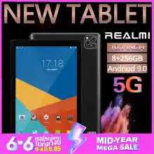ภาพขนาดย่อของภาพหน้าปกสินค้าศูนย์ไทย Realmi 8+256G2022Tablet pc แท็บเล็ตถูกๆ10.1 นิ้วแ ระบบปฎิบัติการ Android 9.0 รองรับการโทรผ่าน 4G โปรเซสเซอร์ 10-core รองรั ระบบนำทาง GPS ,บลูทูธ ไอแพดราคาถูก การเรียนที่ออนไลน แท็บเล็ตการเรียนร แท็บเล็ตสำหรับเล่นเกม เก็บเงินปลายทา จากร้าน Finix Call บน Lazada