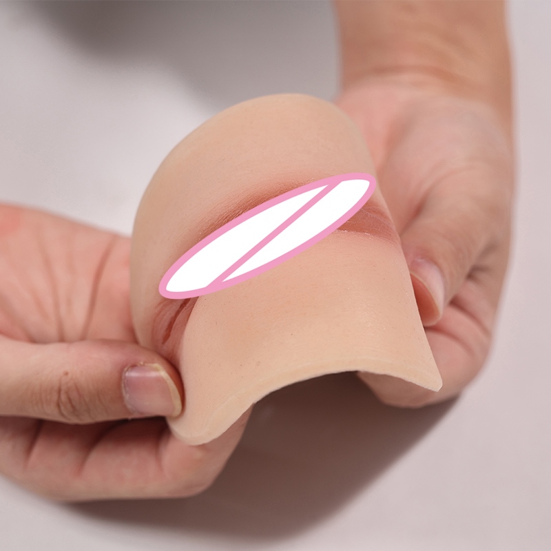 Artificial Vagina Silicone Hiding Gaff Pad Realistic Physiology Structure  Vagina