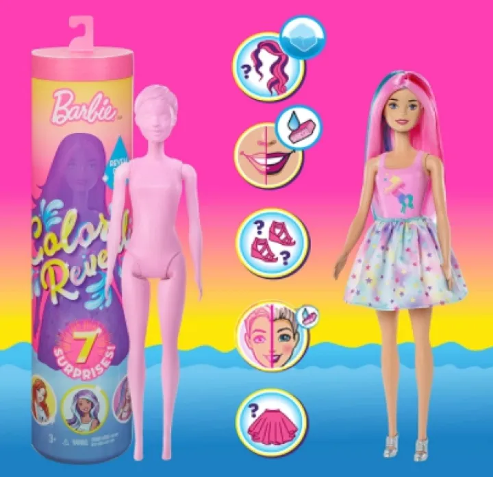 color reverse barbie