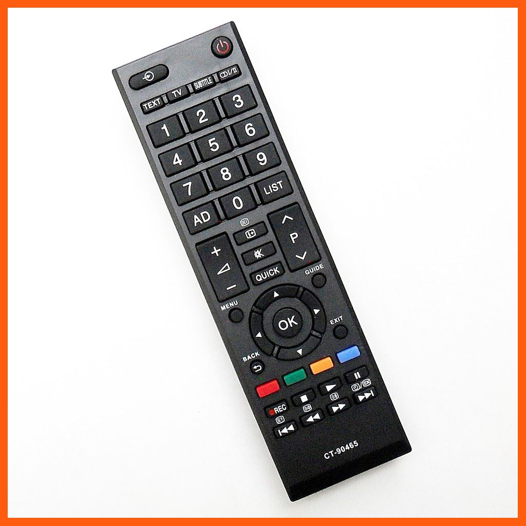 #ลดราคา รีโมทใช้กับ โตชิบ้า แอลอีดี ทีวี รหัส CT-90465 , Remote for TOSHIBA LED TV #คำค้นหาเพิ่มเติม รีโมท อุปกรณ์ทีวี กล่องดิจิตอลทีวี รีโมทใช้กับกล่องไฮบริด พีเอสไอ โอทู เอชดี Remote