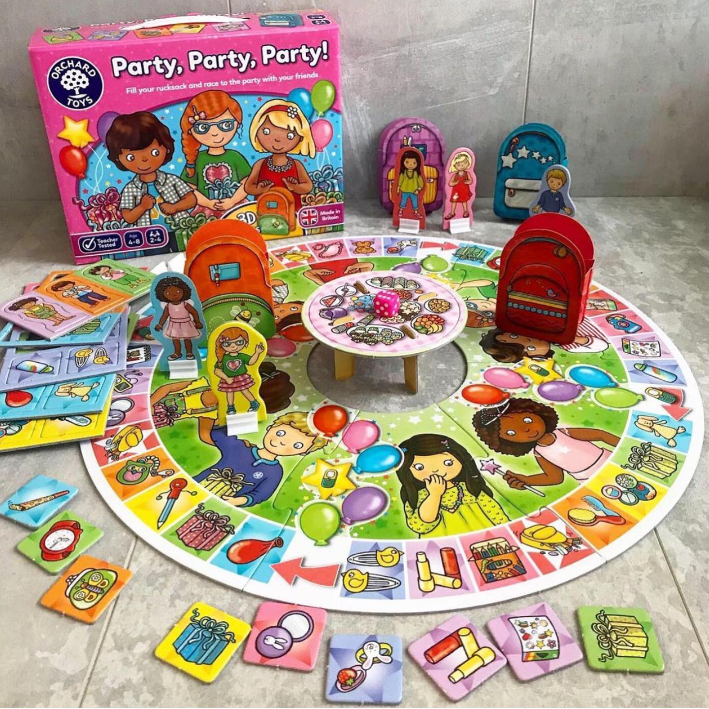 Orchard Toys เกมส์เสริมทักษะ Party Party Party! Game Learning 