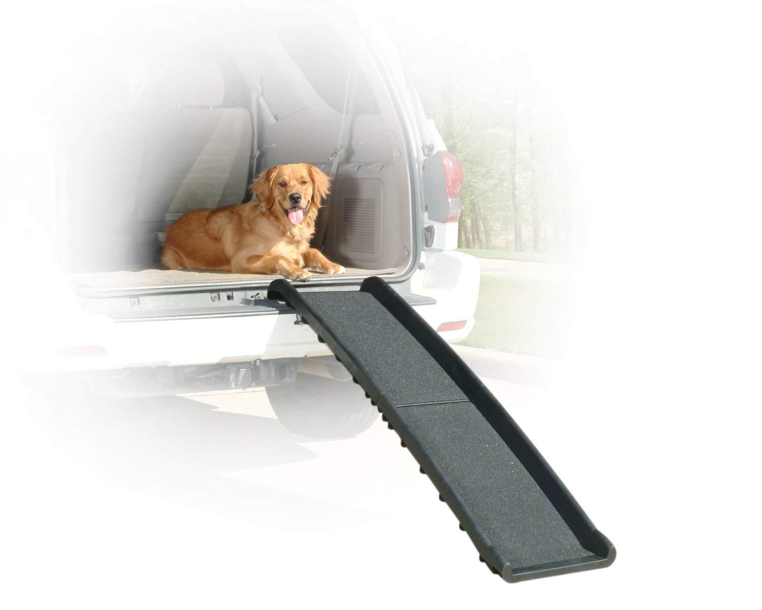 Solvit : SLV62332* รางสำหรับสุนัขเดินขึ้นรถ Pet Ramps with FREE Dog Training Clicker Bundle
