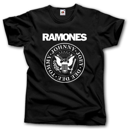 RAMONES เสื้อวงดนตรีพังก์ร็อกเพลง RAMONE 5XL ผ้าฝ้าย100%