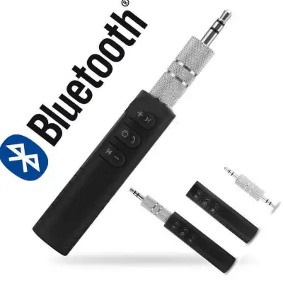 ตัวรับสัญญาณบูลทูธในรถยนต์ Car Bluetooth Music Receiver Hands-free Car Bluetooth AUX 3.5mm Jack Bluetooth รุ่นBT801