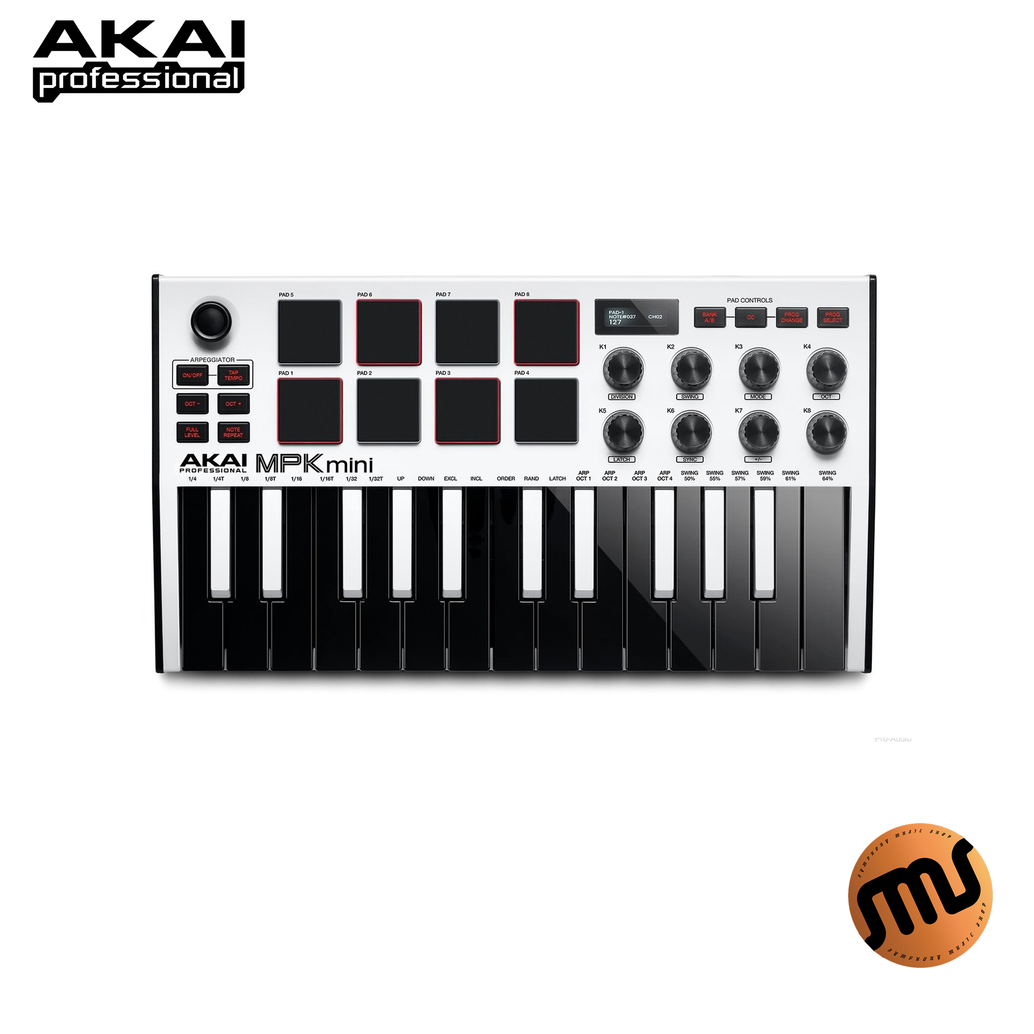 Akai รุ่น MPK Mini MK3 (White)