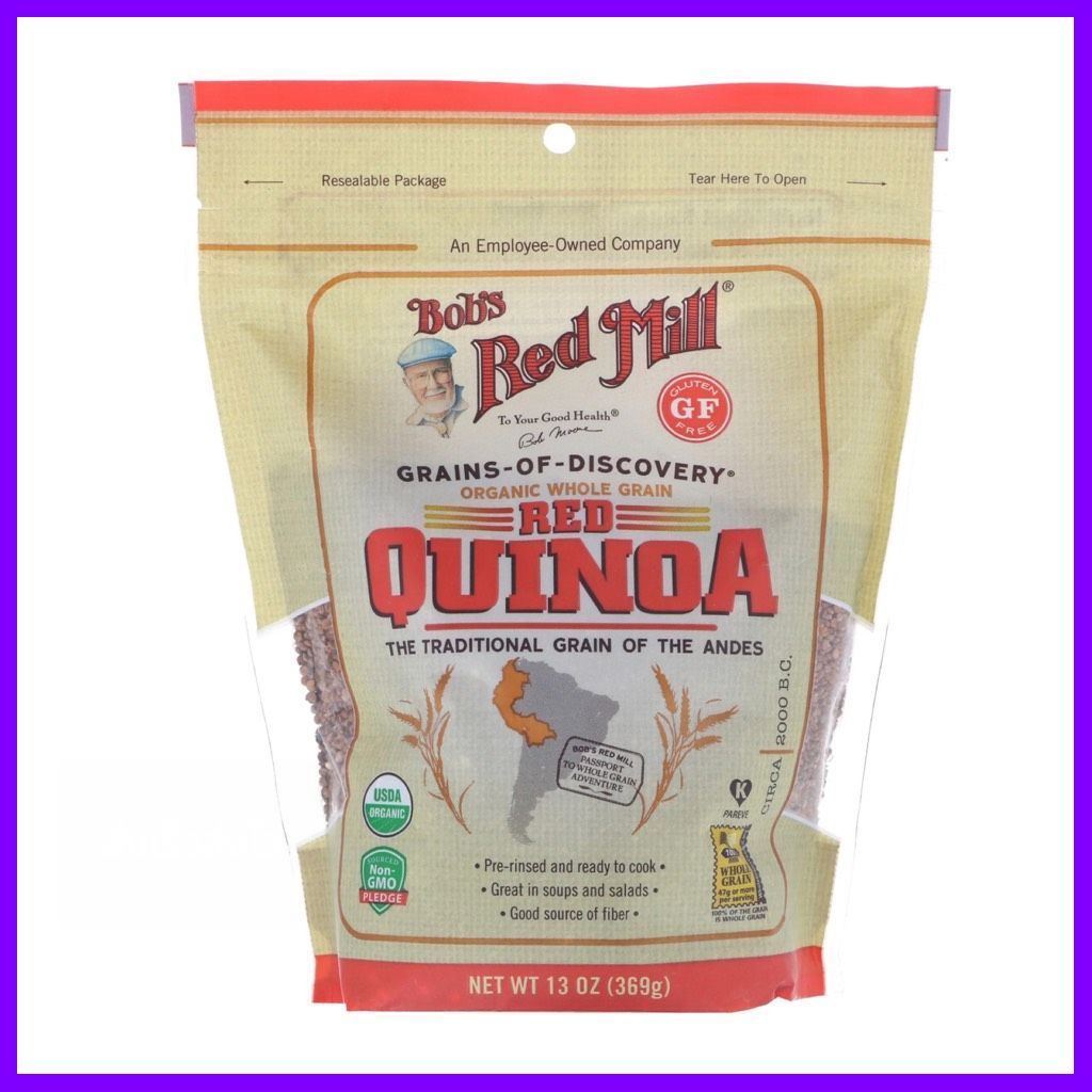 ด่วน ของมีจำนวนจำกัด Bob's Red Mill Organic Red Quinoa 369g สุดคุ้ม