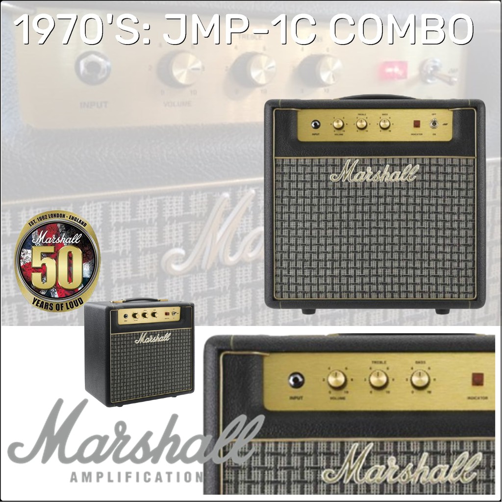 Marshall JMP1C 50th Anniversary (Made in England) แอมป์กีตาร์ไฟฟ้า
