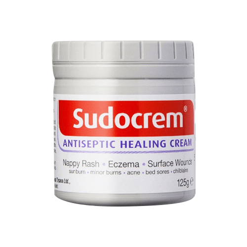Sudocrem ซูโดครีม 125g ครีมทารักษาและป้องกันผื่นผ้าอ้อม (1กระปุก)