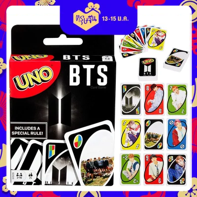Board Game UNO Bts Gift Card Game Family Party Game