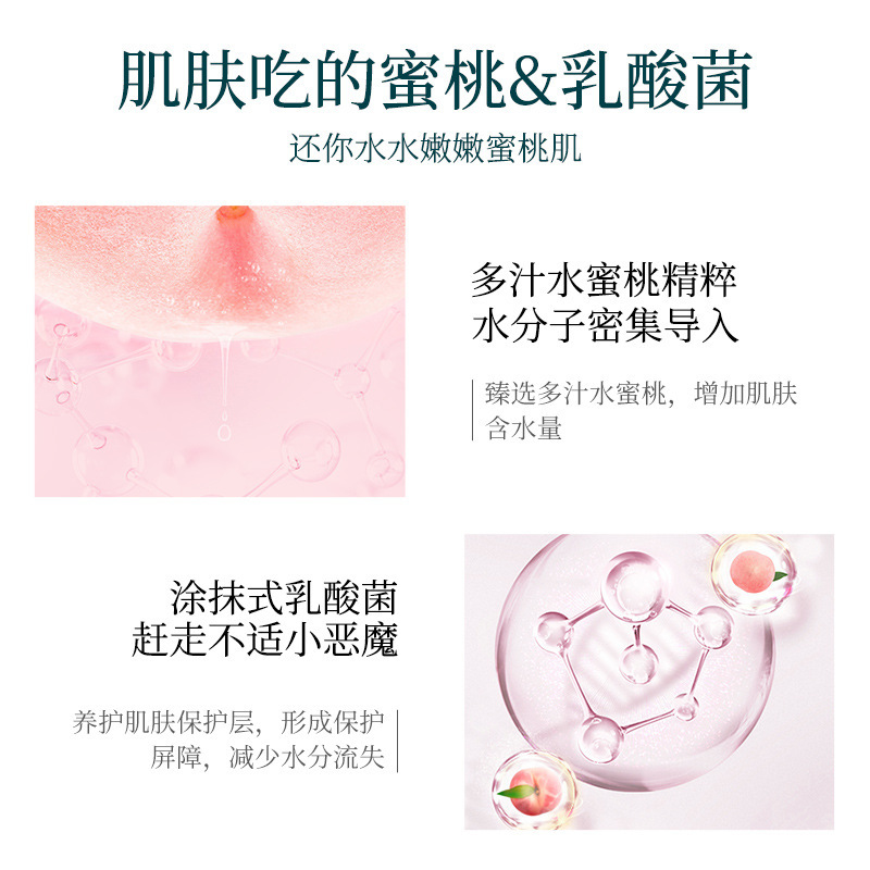 I Cosmetics Store แผ่นมาส์กหน้าสูตรพีช ที่มาร์คหน้าเกาหลี บำรุงผิวหน้า ให้ชุ่มชื้น 1แผ่น