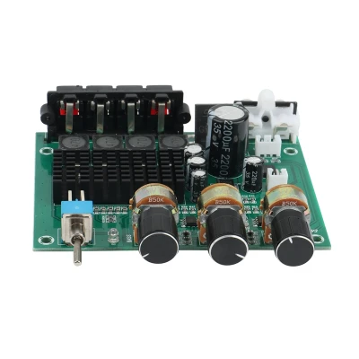 TPA3116D2 80Wx2 Stereo Amplifier Audio Board TPA3116 Digital Amplifier Sound Preamplifier Tone High Power DC12-24V