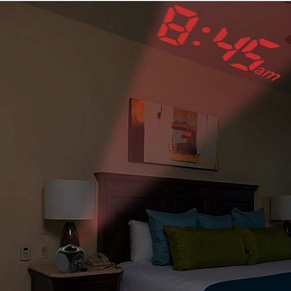 New LCD Voice Projection Talking Alarm Clock Backlight Electronic ...