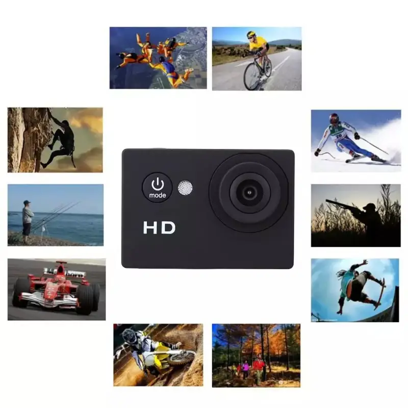 ภาพสินค้ากล้อง กล้องโกโปร Camera Sport HD Full HD 1080P กล้องหน้ารถ กล้องโกโปร GoPro กล้องติดหมวก กล้องรถแข่ง กล้องถ่ายรูป กล้องบันทึกภาพ กล้องถ่ายภาพ กล้องติดหน้ารถ กันน้ำ กะทัดรัด Micmic sale จากร้าน Micmic sale บน Lazada ภาพที่ 2