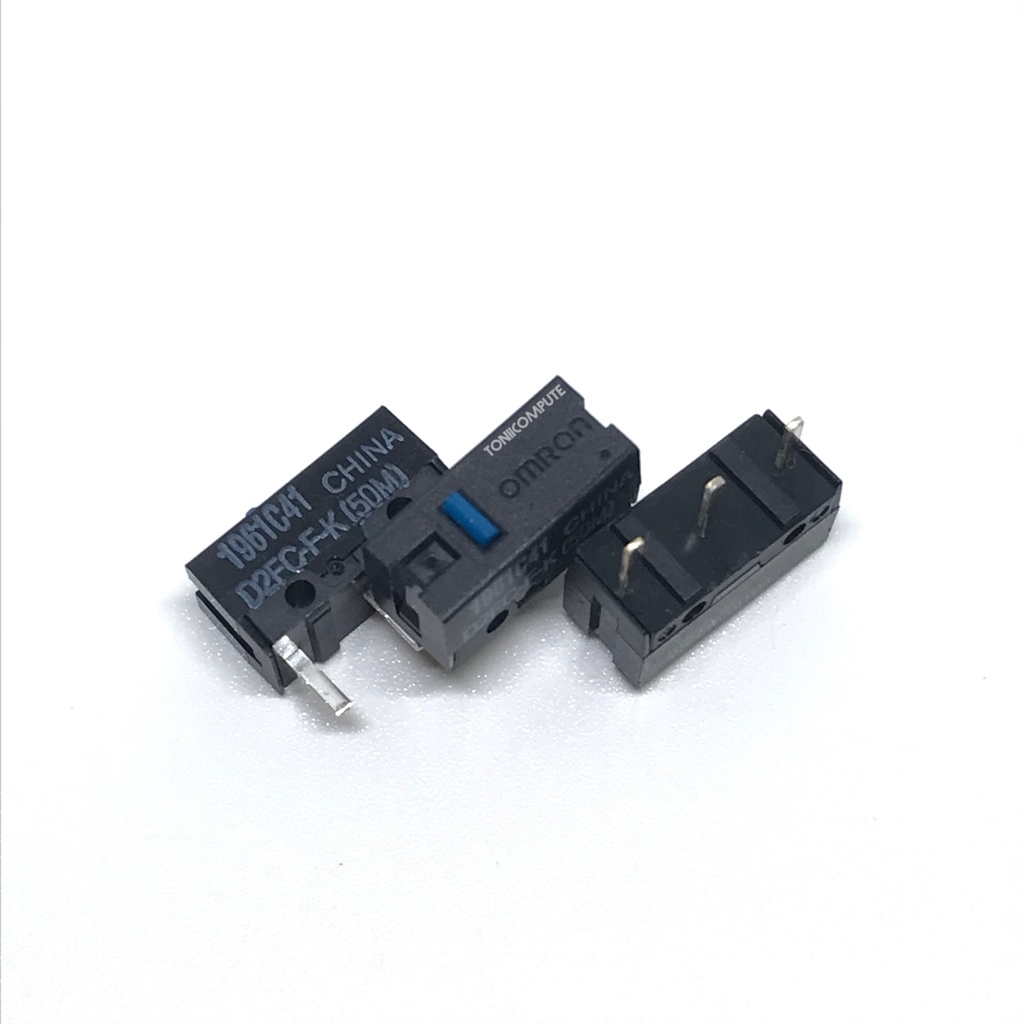 5x D2FC-F-K (50M) Kit di Riparazione di Microinterruttori/Kit di Riparazione adatto per mouse per computer di Logitech, Razer, Roccat, SteelSeries e altri