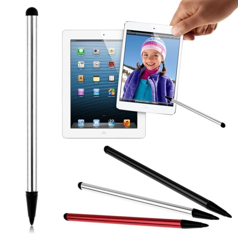 ราคาและรีวิวMetal Capacitive Touch Screen Stylus Pen for Phone Ipad Tablet Pens Metal Universal Capacitive Touch Screen Stylus Pen Pens ALL touch screen devices EPEN