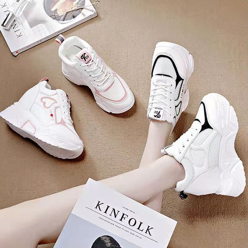 Giày nữ mới 2023 Giày thể thao lưới thoáng khí thường ngày