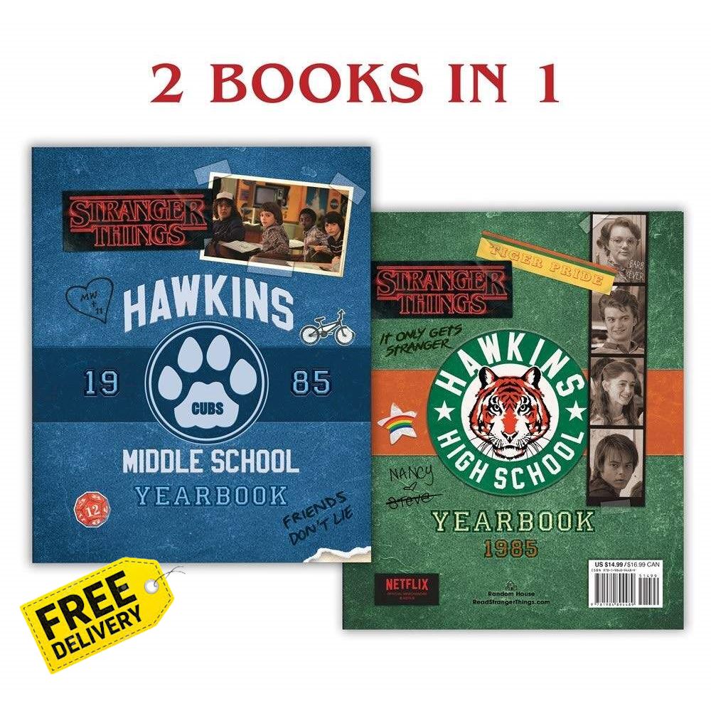 How can I help you? >>> Hawkins Middle School Yearbook/Hawkins High