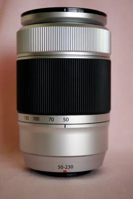 Fujifilm Fuji Fujinon XC 50-230mm F4.5-6.7 OIS II Silver Lens for X Mount Cameras, 50-230mm f/4.5-6.7