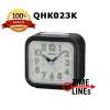 SEIKO นาฬิกาปลุก ของแท้ 100% รุ่น QHK023 เดินนิ่ม เสียงกระดิ่ง มีไฟ Snooze หน้าพรายน้ำ