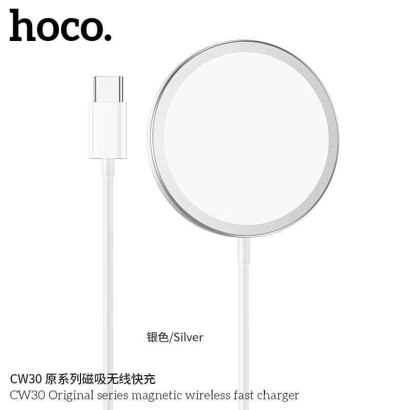 HOCO CW30 ที่ชาร์จไร้สาย Wireless charger Original 15W แท้100%
