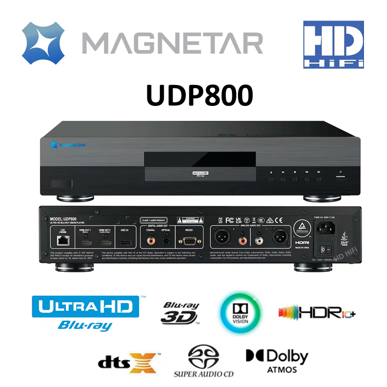 Magnetar UDP-800 4K UHD Blu-ray PlayerUDP800 4K UHD Blu-ray Player