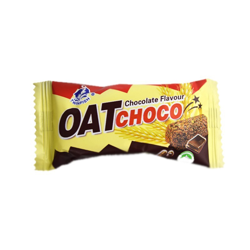 โอ๊ตช็อกโก ข้าวโอ๊ตอัดแท่งรสช็อกโกแลต Oat choco chocolate 1 ห่อ