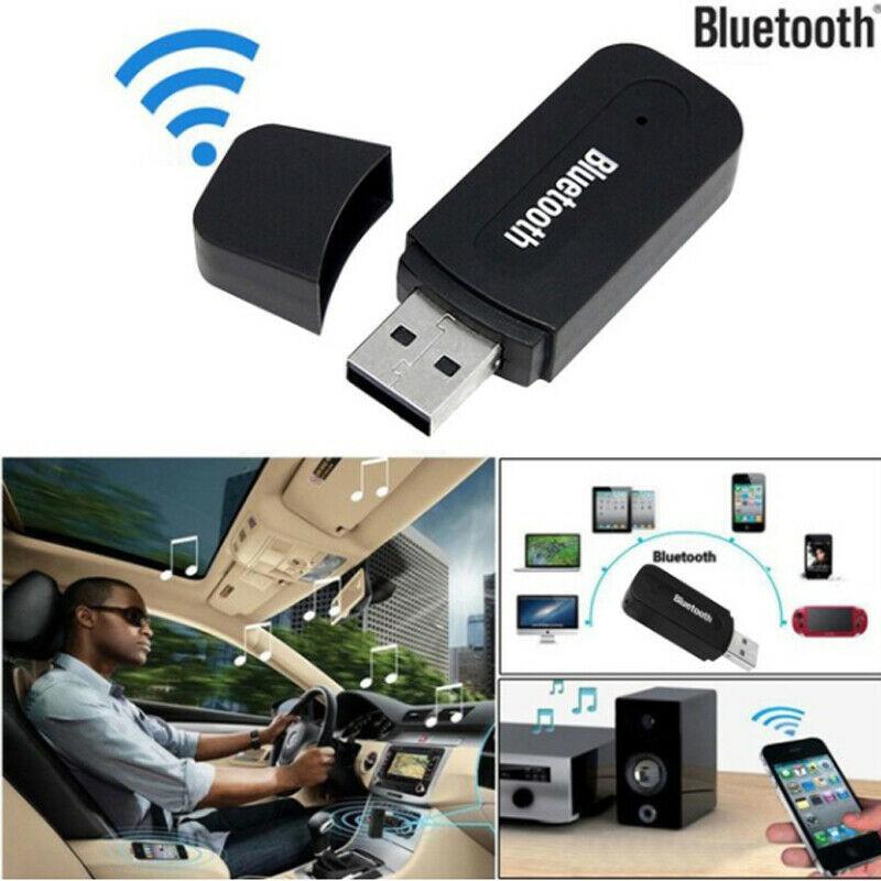 บลูทูธมิวสิค BT-163 USB Bluetooth Audio Music Wireless Receiver Adapter 3.5mm Stereo Audio
