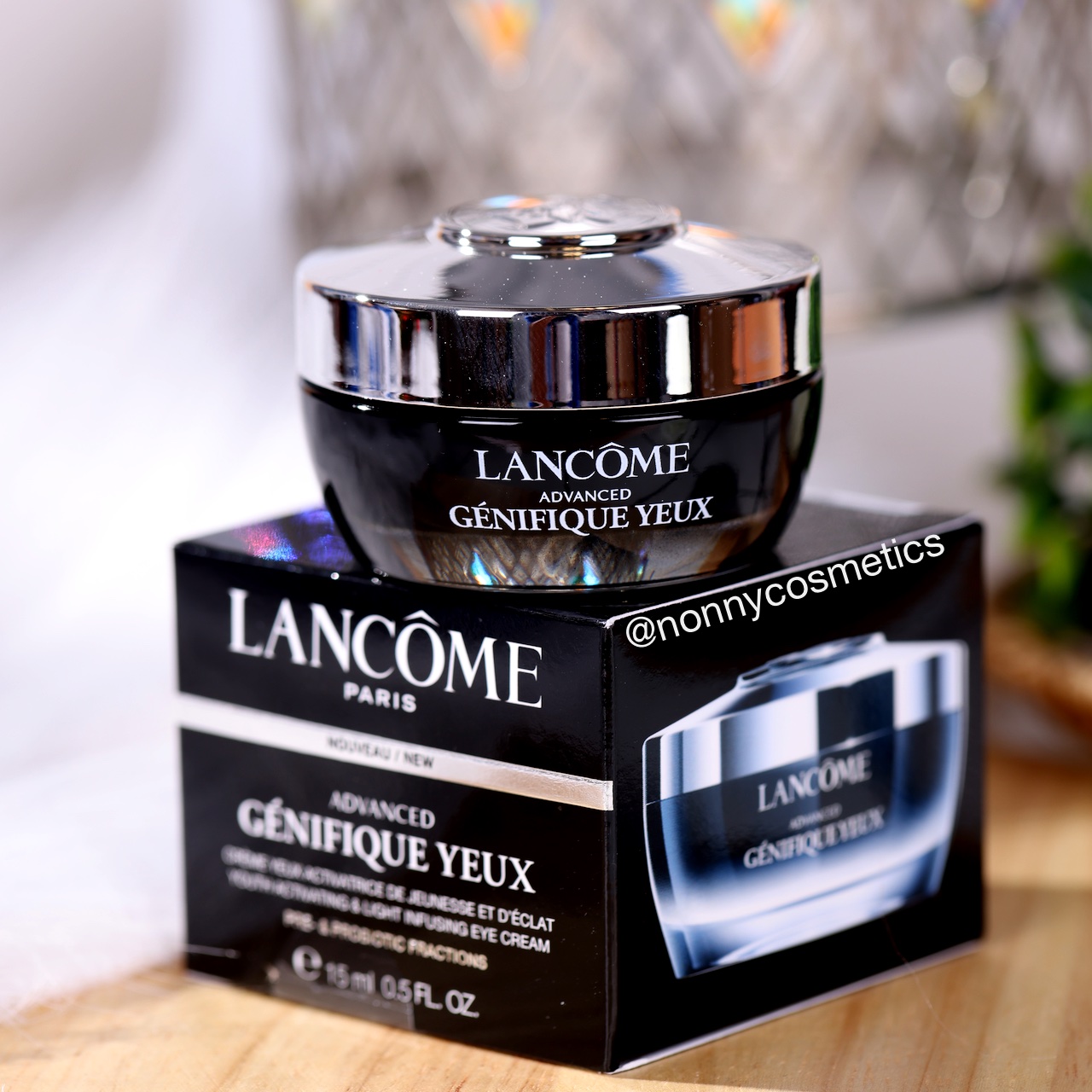 ใหม่ล่าสุด NEW ADVANCED GENIFIQUE EYE CREAM 15ml NONNY