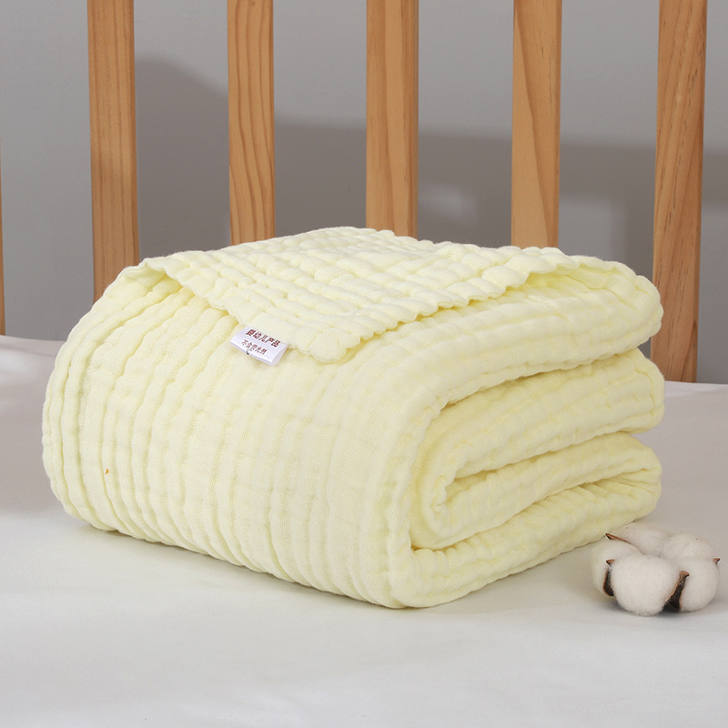 6 Layer Baby Blankets Newborn Cotton Muslin Blanket Swaddle Wrap