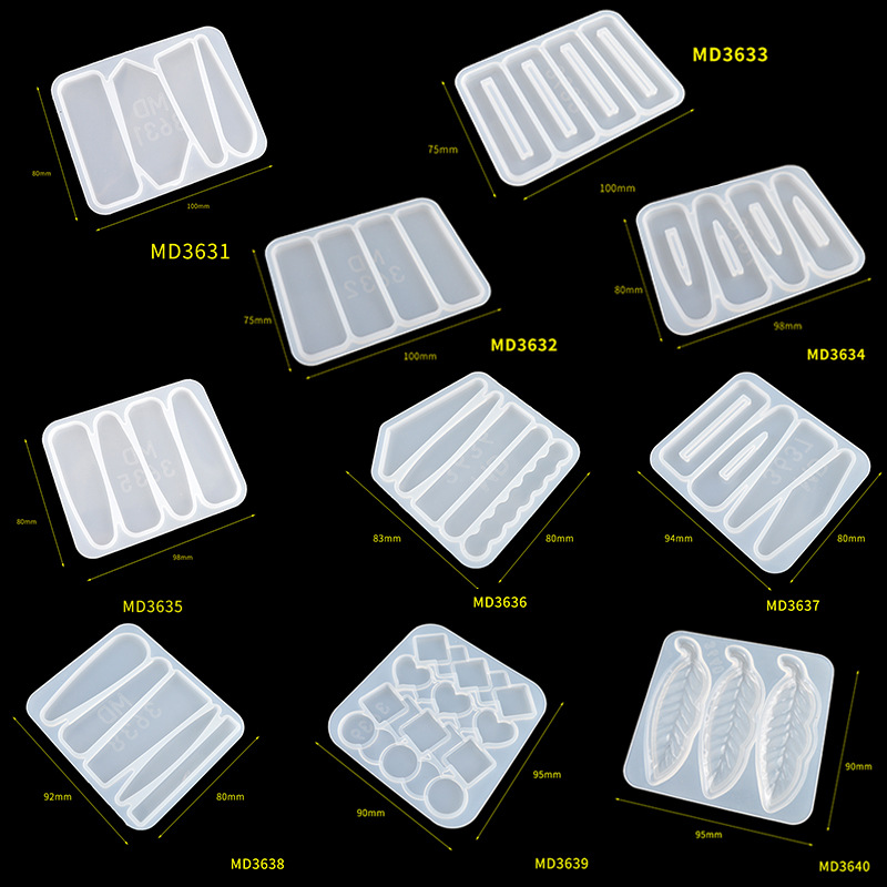 New Chic Hair Clip Hair Barrette Silicone Mould Make Your Own Hair ...