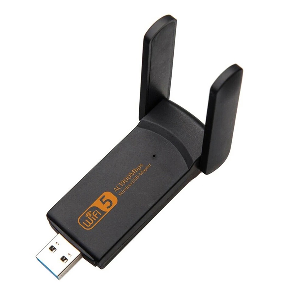 1900Mbps USB Wifi อะแดปเตอร์ 2.4Ghz + 5.8Ghz Dual Band Wi-Fi USB Dongle AC การ์ดเครือข่าย USB 3.0 เสาอากาศ Wifi 802.11ac/b/g/n