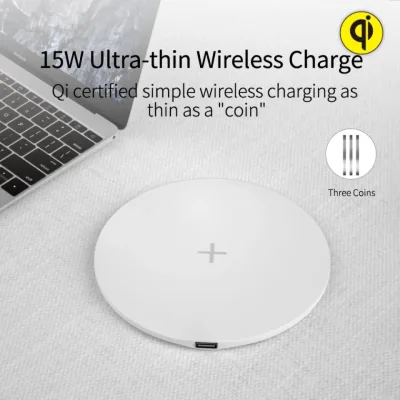 Wireless Charger 15W Qi แท่นชาร์จไรสาย รองรับสมาร์ทโฟน ที่รองรับ Qi