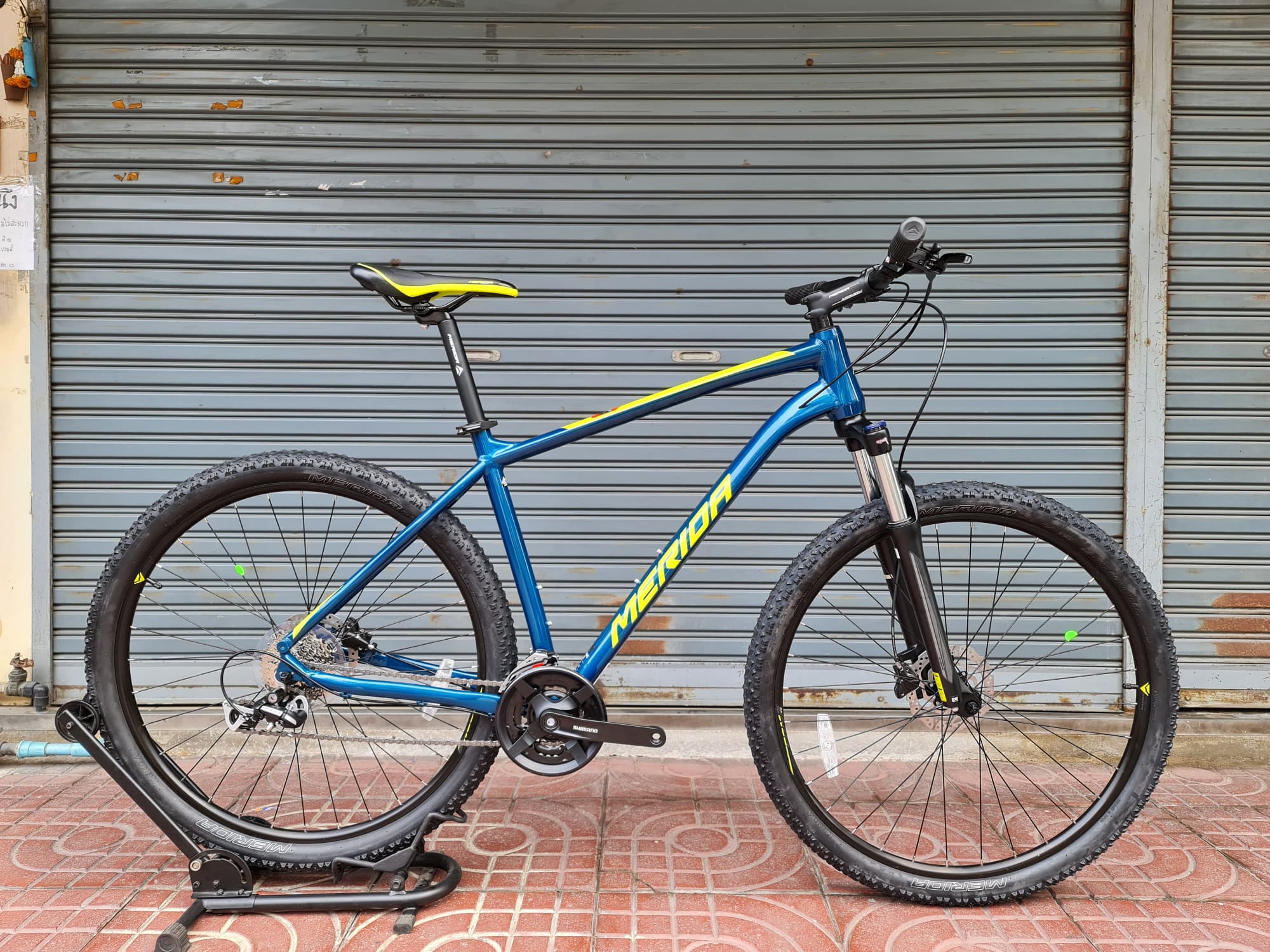 จักรยานเสือภูเขา MERIDA BIG.NINE 20 2021 สี TEAL-BLUE (LIME)
