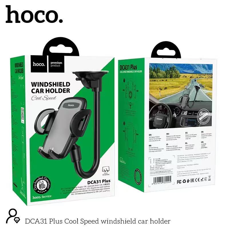 Hoco ที่ยึดมือถือในรถ ที่จับมือถือ Car Holder รุ่น DCA31Plus แบบติด