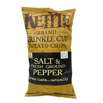 Kettle Chips Salt&fresh Ground Peper 141g/Kettle Chips เกลือและพริกไทยป่นสด 141g