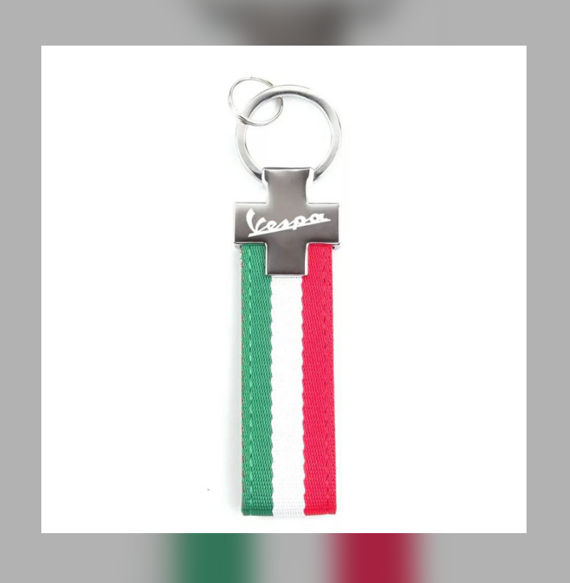 พวงกุญแจเวสป้าลายอิตาลี Italy keychain vespa
